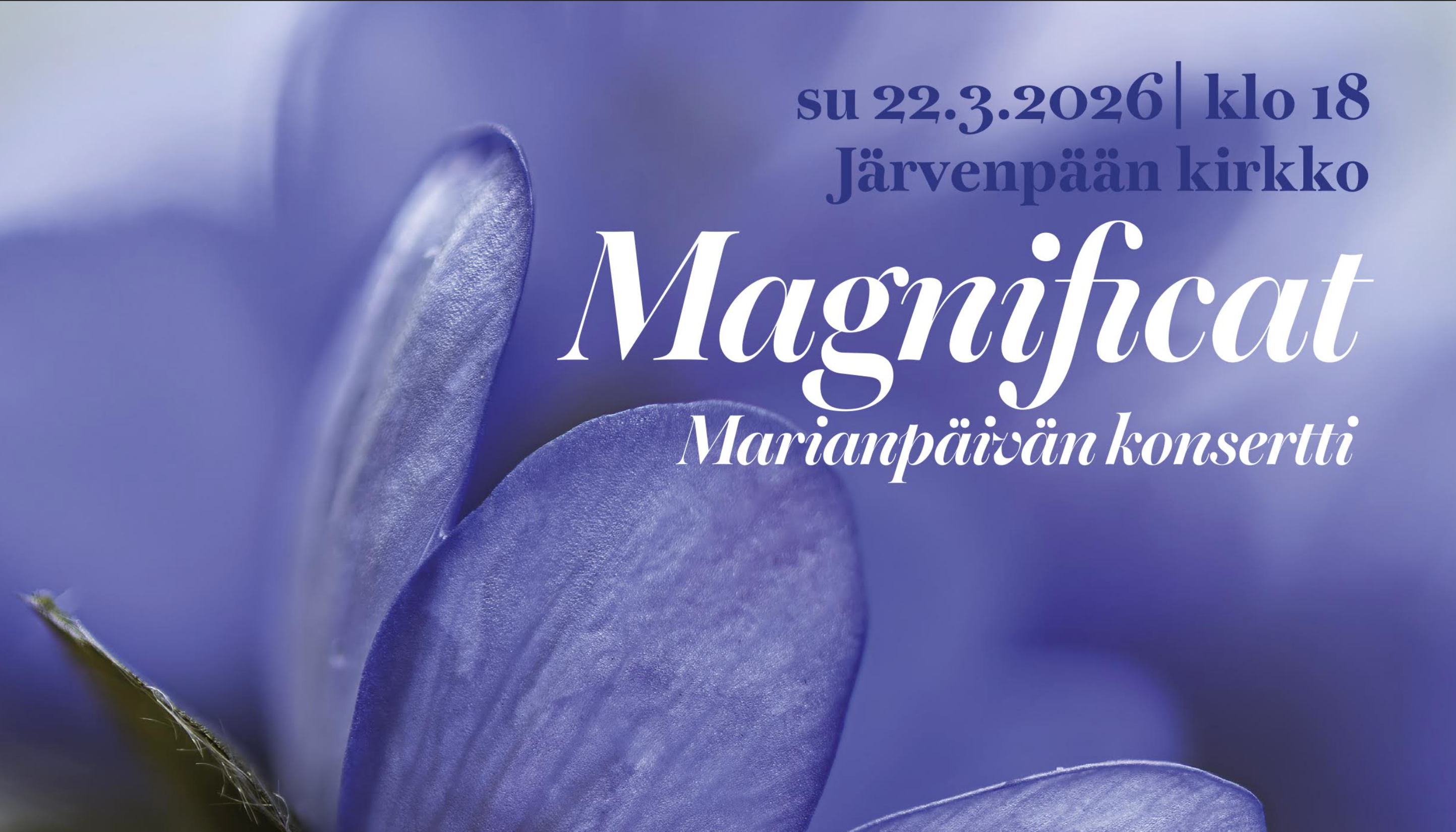 Magnificat - Marianpäivän musiikkia